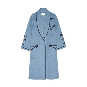 The Great. Women’s The Western Soutache Wool Coat size 1/S NWT